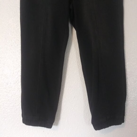 Logo by Lori Goldstein women's size 8P black wash pull on jogger - Picture 3 of 14